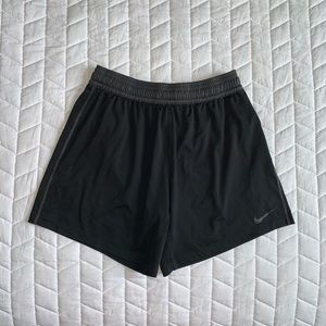Black Nike training shorts
